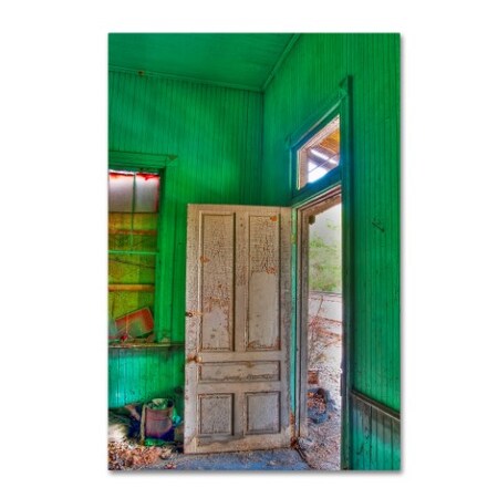 Trademark Fine Art Bob Rouse 'White Door' Canvas Art, 22x32 ALI16267-C2232GG
